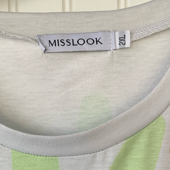 MISSLOOK “Fun Cow T-Shirt (2XL) Like NEW - Picture 3 of 6